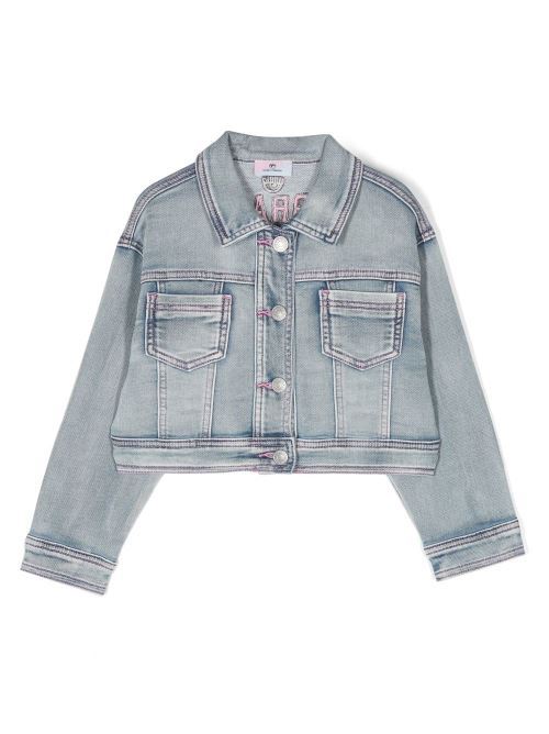 Giacca jeans sales chiara ferragni